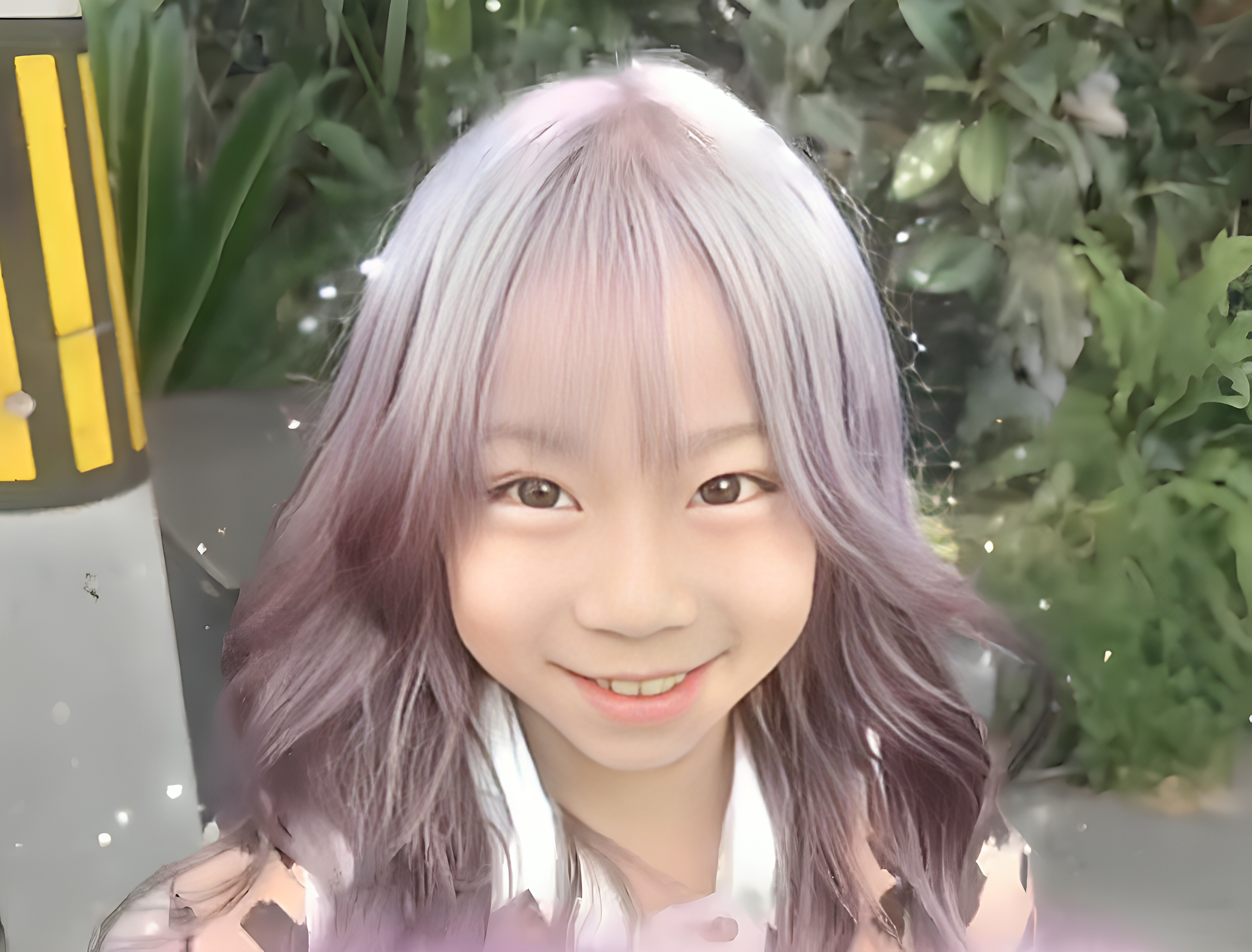 新しい髪色お披露目